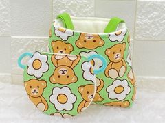 【ろん】フクロモモンガ ファミリーポーチ フクロモモンガ ポーチ ファミリーsize 2点セット Openセール 005