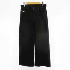 ディーゼル DIESEL 1996 D-SIRE デニムパンツ ジーンズ リラックスフィット ワイドレッグ A06926 09J96 ブラック 黒 W24 ディーゼルジャパン（株）