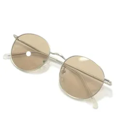 【迅速発送】[MERRY PLEASURE] 調光サングラス 偏光サングラス 釣り スポーツ ドライブ 運転 伊達メガネ メンズ レディース ボストン ラウンド 丸メガネ ライトカラーレンズ (SILVER×Lt.BROWN) 1