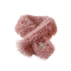 【新品】 [§SEYIXU] フェイクファー マフラー レディース ネックウォーマー 首巻き スヌード ティペット エコファー ふわもこ暖かい 襟巻き 厚手 秋冬 防寒 可愛い オシャレ 通勤 通学 スヌード (ピンク) 1