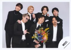 【中古】生写真(STARTO) WEST./集合(7人)/横型・上半身/シングル「ハート / FATE」MV＆ジャケ写オフショット/公式生写真