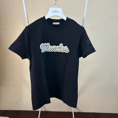 【極美品】【23年式】MONCLERモンクレール半袖Tシャツ黒xs