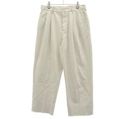 AURALEE オーラリー 25SS WASHED FINX CHINO ONE-TUCK チノタック