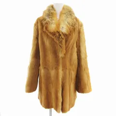 ランブルトン Rambulton ファーコート 毛皮 フォックスファー ハーフ丈