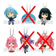 転生したらスライムだった件 カプセルコレクションフィギュア × 3種セット ガチャ ガチャガチャ カプセルトイ コレクション カプセルコレクション フィギュア 転生したら スライム 転スラ ブシロード ＜２＞ シズ ＜４＞ リムル様 (人型)  ＜５＞ シュナ