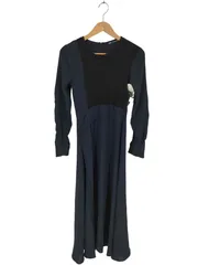 ザラ ZARA ニット切替フリルワンピース レディース import：S 