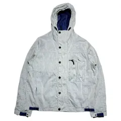 STONE ISLAND(ストーンアイランド) 11SS LINO FLAX Logo Patch Hooded Mountain Jacket リネン ナイロン ロゴ ワッペン フーデッド マウンテン ジャケット 541541133 XLのサムネイル
