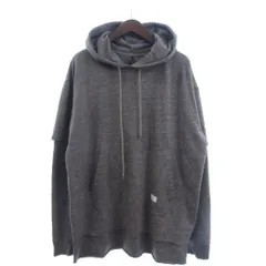 スタンプド STAMPD 美品 パーカー スウェット 長袖 裏毛 無地 グレー Mのサムネイル