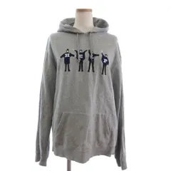 シップス SHIPS ビートルズ THE BEATLES HELP パーカー スウェット 長袖 裏毛 刺繍 コットン 112-54-015 グレー Lのサムネイル