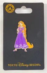 東京ディズニーリゾート ピンバッジ ディズニープリンセス ラプンツェル(全身)