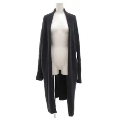 グリーンレーベルリラクシング ユナイテッドアローズ green label relaxing ロング カーディガン フォックスウール ダークグレー /UO