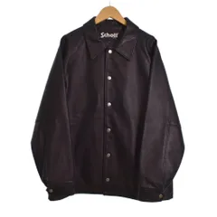 2026年最新】Schott レザー コーチジャケットの人気アイテム - メルカリ