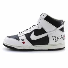 シュプリーム × ナイキ エスビー NIKE SB DUNK HIGH OG QS By Any Means ダンク ハイ オリジナル クイックストライク バイ エニー ミーンズ スニーカー DN3741-002 28.5cm ☆AA★ ■GY51