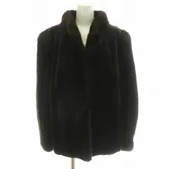 3.2万円からお値下げ◎ブラックグラマ EMBA リボン ミンク ファーコート 3.2万円からお値下げ◎ブラックグラマ EMBA リボン ミンク