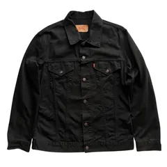 00s リーバイス 70599 ピケ　ブラック　トラッカージャケット　y2k 古着　XLサイズ Levi's 黒