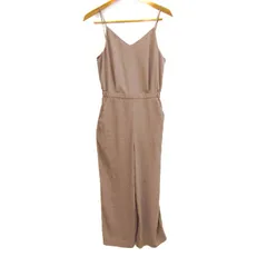 ユニクロ キャミソールサロペット パンツ 未使用品 レディース Mサイズ ベージュ UNIQLO