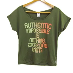 アディダス 半袖Ｔシャツ トップス クライマ365 スポーツウエア 未使用品 レディース Sサイズ カーキ adidas