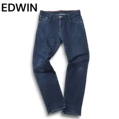 EDWIN エドウィン ER32W ジャージーズ★ ストレッチ 裏起毛 防風 防寒 デニム パンツ ジーンズ Sz.M メンズ 日本製 バイク