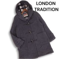 美品！ 英国製 ロンドントラディション ダッフルコート パープル 34