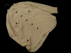 JOURNAL STANDARD relume ジャーナルスタンダードレリューム バンドカラー ブラウス シャツ sizeF/ベージュ ◇■ レディース