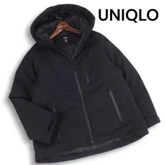 美品 22AW★ UNIQLO ユニクロ 秋冬 ハイブリッド ダウン パーカー ジャケット Sz.M　レディース 黒
