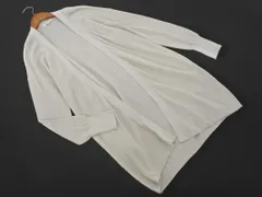 NATURAL BEAUTY BASIC ナチュラルビューティーベーシック ニット ショール カーディガン sizeM/オフホワイト ◇■ レディース