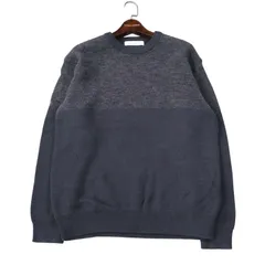 GREEN LABEL RELAXING ユナイテッドアローズ 秋冬 ウール★ セーター ニット Sz.L メンズ 灰