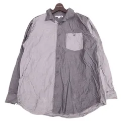 UNIQLO × JW ANDERSON ユニクロ JWアンダーソン 秋冬 長袖 ネル シャツ Sz.XL　メンズ グレー