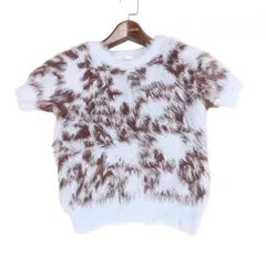SLY スライ 秋冬★ アニマル柄 マーブル セーター ニット プルオーバー Sz.1 レディース