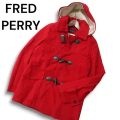 FRED PERRY フレッドペリー F2401 秋冬 ボア ライナー★ ウール ダッフル コート Sz.S メンズのサムネイル