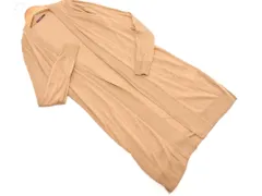 URBAN RESEARCH ROSSO アーバンリサーチロッソ シルク混 ロング カーディガン sizeF/茶 ◇■ レディース