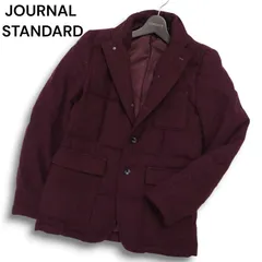 JOURNAL STANDARD ジャーナルスタンダード 秋冬 ダウン入り★ ウール テーラード ダウン ジャケット Sz.S メンズ