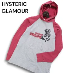 Y2K 00s★ HYSTERIC GLAMOUR ヒステリックグラマー ロゴ ガール プリント★ スウェット プルオーバー パーカー Sz.F メンズ