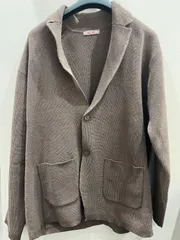 DoCLASSE（ドゥクラッセ）畦編み・ニットカーディガンジャケットXXL