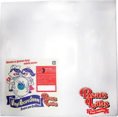 新品 アールアンドエス【Beats Labs】12inch LP用 レコードアウタースリーブ 高密度3ミル ポリプロピレン素材 クリスタルクリア 324mm x 324mm 保護 静電気防止 ホコリ防止（50枚入）