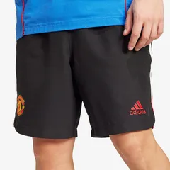 【送料無料・匿名配送】アディダス マンチェスター ユナイテッド 2024/2025 ショートパンツ サッカー 黒 ブラック 公式モデル 日本未発売・限定 新品