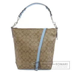 COACH コーチ F31477 シグネチャー 2WAY ショルダーバッグ PVC レディース [中古]