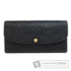 LOUIS VUITTON ルイヴィトン M62369 ポルトフォイユ　エミリー 二つ折り財布（小銭入れあり） アンプラント レディース [中古]