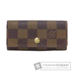LOUIS VUITTON ルイヴィトン N62631 ミュルティクレ4 キーケース ダミエキャンバス レディース [中古]