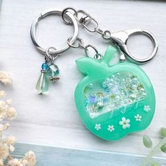 Mー592 オルゴナイト ❣️ りんごちゃん ❣️ チャーム - メルカリ