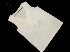 kate spade ケイトスペード フリル ノースリーブ ブラウス シャツ size0A/白 ■◆ レディース