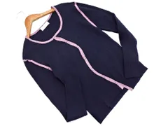 simplicite シンプリシテェ ニット カーディガン 紺 ◇■ レディース