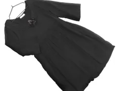 ★新品 オースチンリード(キング) 黒ペプラムワンピース ワンピース Austin Reed(オースチンリード)（レディース