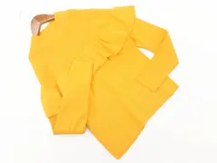 LOWRYS FARM ローリーズファーム フリル ニット セーター sizeM/マスタード ◇■ レディース