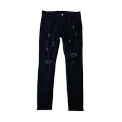 00s y2k Zip Gimmick Skinny Pants アーカイブ 黒 - メルカリ