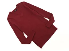 INGNI イング Vネック ニット セーター sizeM/赤 ◇■ レディース