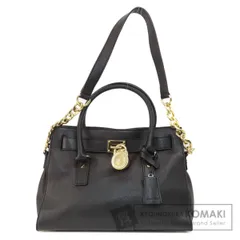Michael Kors マイケルコース ロゴ 2WAY トートバッグ レザー レディース [中古]