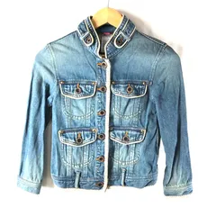 ダブルスタンダードクロージング DOUBLE STANDARD CLOTHING ジャケット ジーンズ生地 ジージャン ブレード 綿100％ ブルー系 36サイズ 978373のサムネイル
