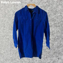 Ralph Lauren 長袖シャツ 青 Mサイズ