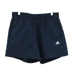 アディダス ショートパンツ ボトムス クライマ スポーツウエア メンズ Mサイズ ネイビー adidas 【中古】